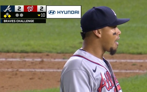 Batbeat on X: I did a double take on this oneOrlando Arcia wearing his  cap over his ear. @UniWatch  / X
