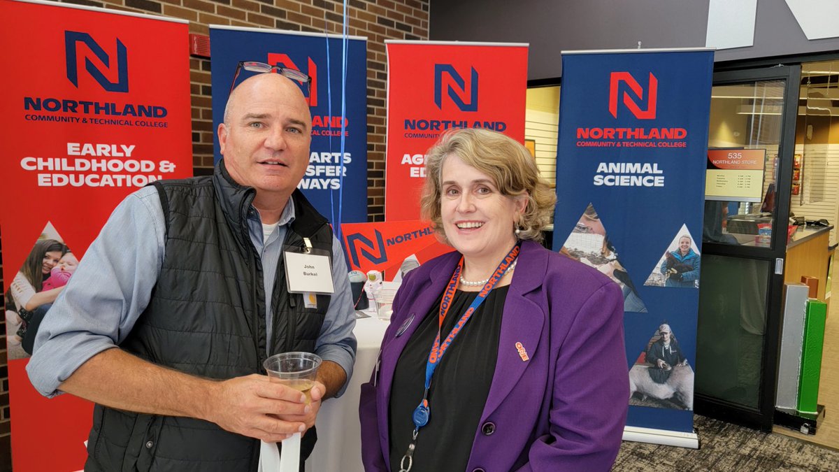 NorthlandPrez's tweet photo. What an amazing turnout for our open house in Thief River Falls tonight @NorthlandCTC. Thank you @RepJohnBurkel for coming out and showing your support. https://t.co/B5Jd6FaUyC