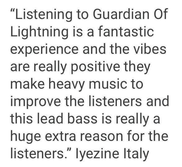 #iyezine Italy 🇮🇹 #guardianoflightning #thundermetal #eclipserecords #italy