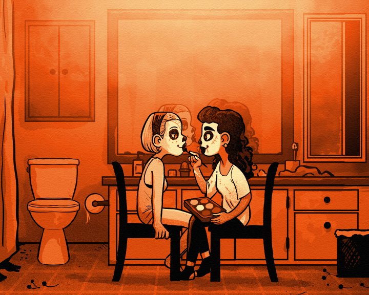 「Fall Forever Make Out Point (2018)Sam an」|🍁Michael Ramstead🍁のイラスト
