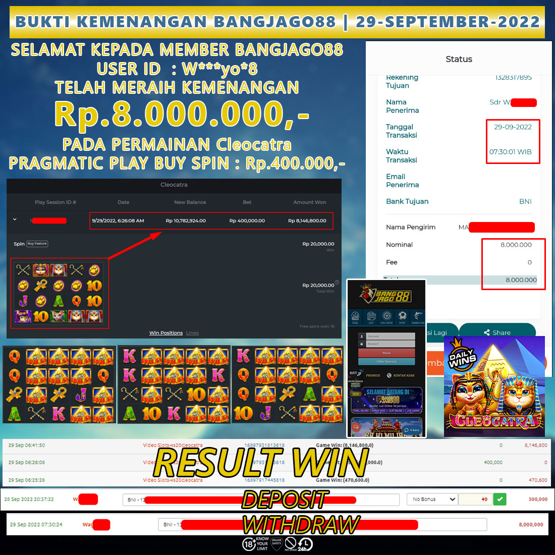 wardajago's tweet photo. #bangjago88 #agenslot #agenslotonline #agenslotonlineterpercaya #situsslotonline #situsagenslotonline #slotonline #slot88 #slotgameonline #slotterbaik #bandarslot #bandarslotonline #slotgacor #slotonline #bocoranslotmaxwin #pragmaticplay #gatesofolympus #sweetbonanza https://t.co/zPNMwRRnLM