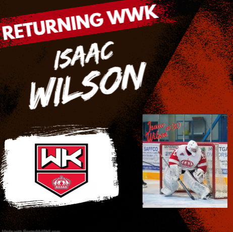 🏒WELCOME BACK🏒
WWK would like to welcome Isaac back to the team!