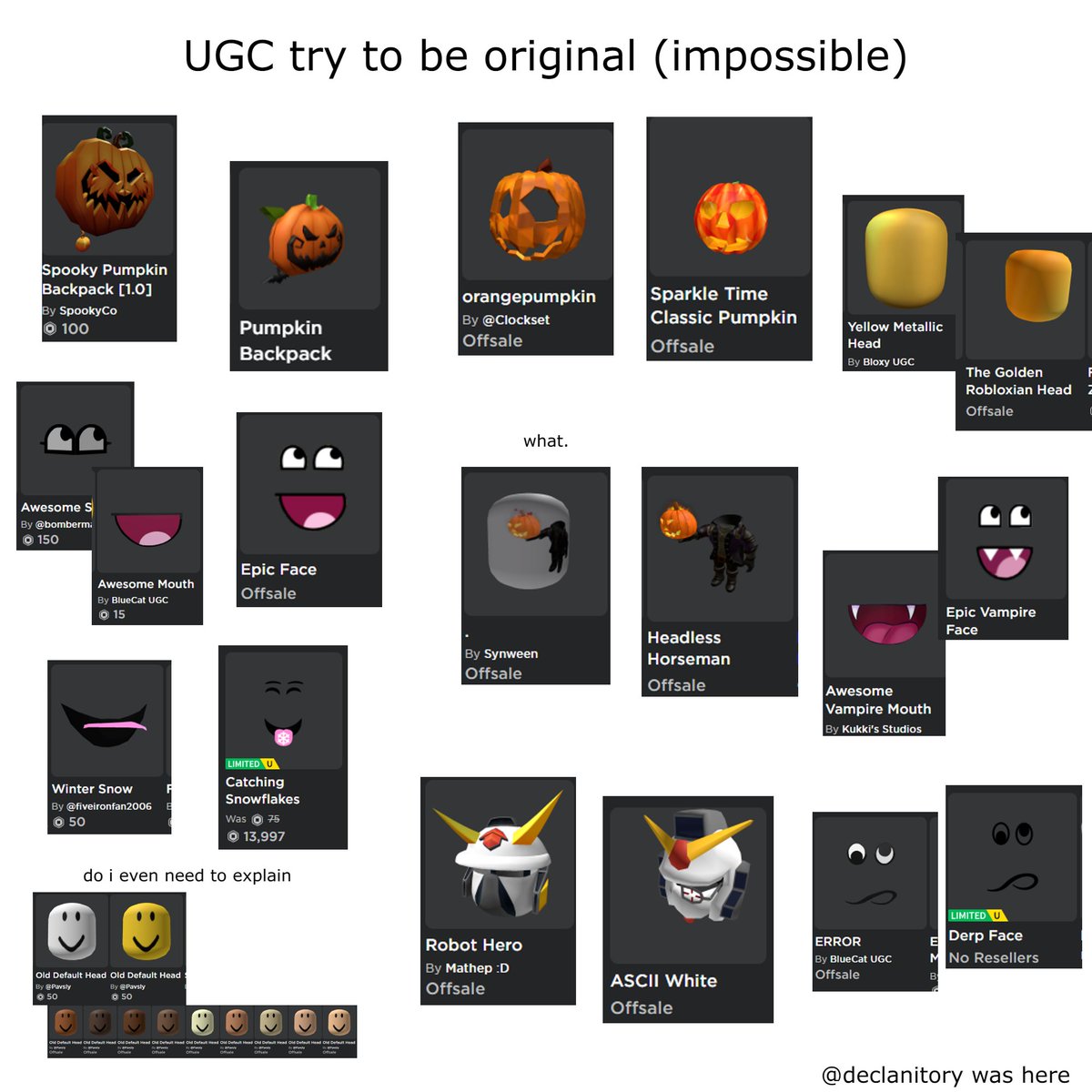 Declanitory's tweet photo. ugc been wildin this past week 💀 https://t.co/qc3s9QHTK2