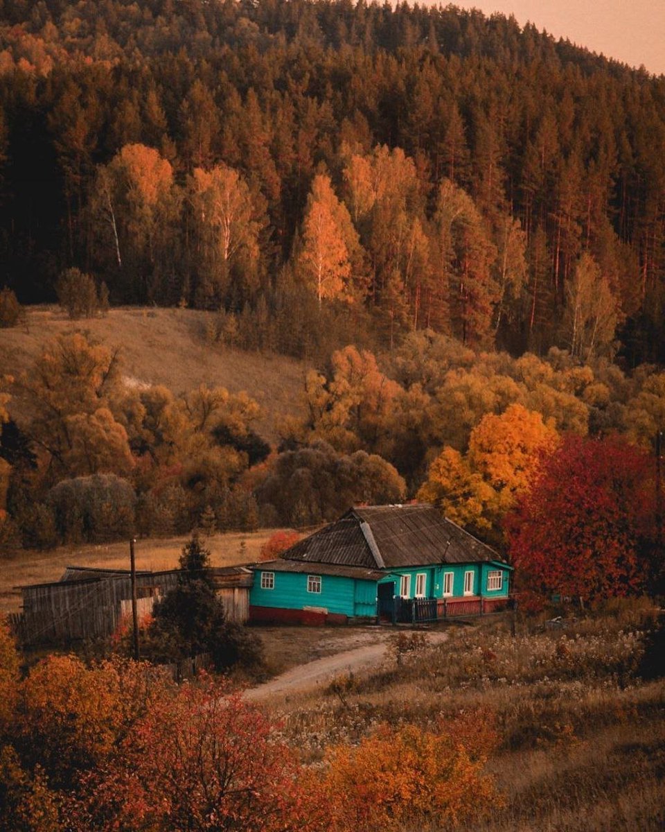 Осень в деревне