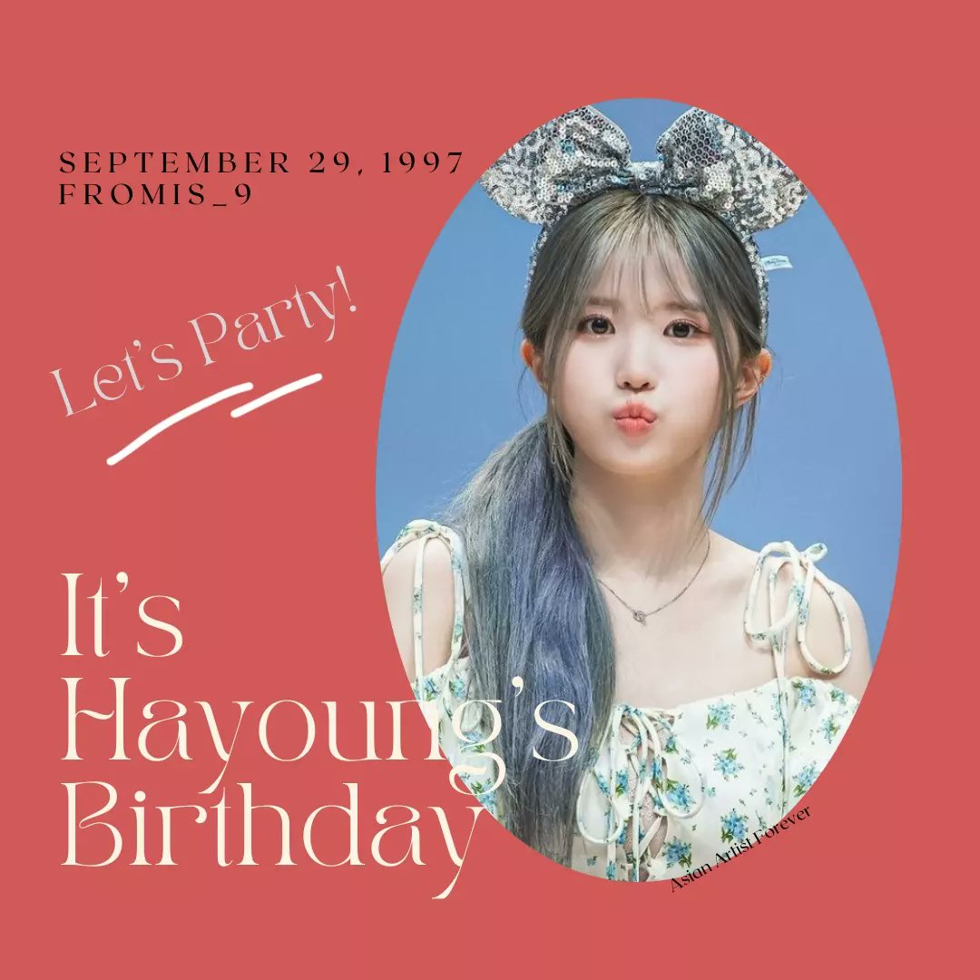 Asian_Birthday_'s tweet photo. Wish you all the best!!
(Feel free to greet them)😊
Happy Birthday Song Hayoung of FROMIS_9..
#HappyHayoungDay #hayoung #fromis9hayoung
Happy Birthday Kim Gwanghyun/GK of DKB..
#HappyGKDay #gk #dkbgk
Happy Birthday Choi Yena..
#HappyYenaDay #choiyena
#asianartistbirthday https://t.co/aAe37oBEKg