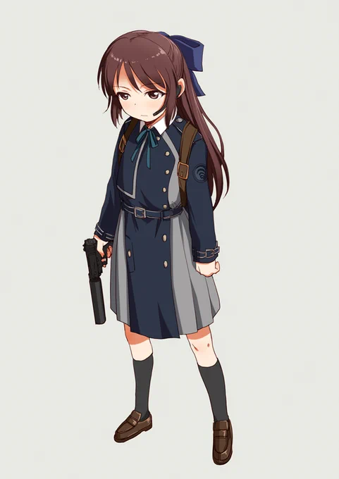 リコリスありす色つけてみました。セカンドなのは色味優先のため。 
