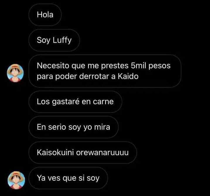No me lo van a creer