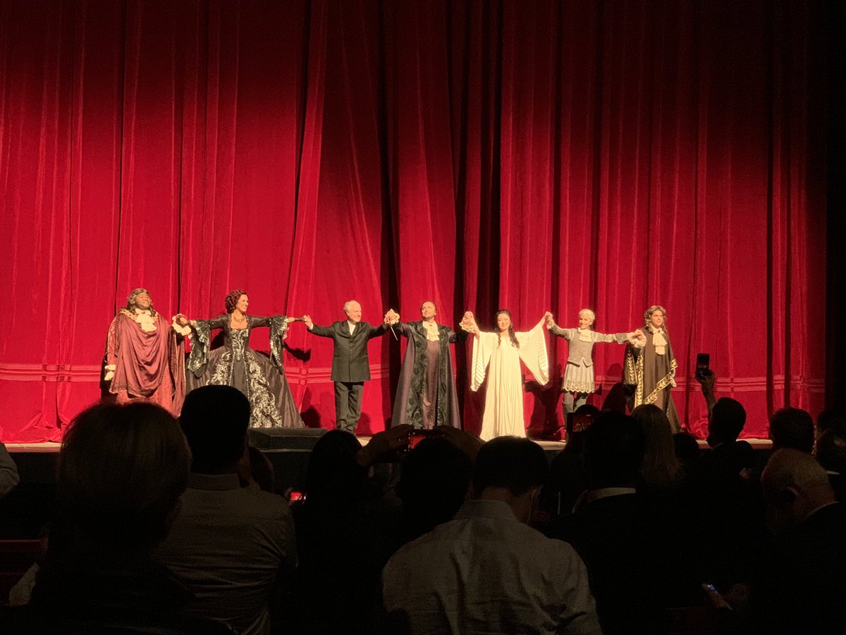 tmalesys's tweet photo. Excellent singing for this beautiful opera #MetIdomeneo #itisgoodtobeback https://t.co/OUjI6gohdE
