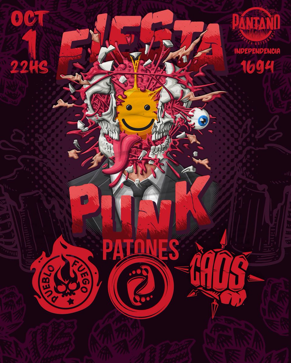 SDEROCK's tweet photo. #FestiPunk

PATONES
PUEBLO FUEGO
CAOS

Noche de pogo en Pantano

https://t.co/0RAPC3ZFPm https://t.co/g0iXw3GRQN
