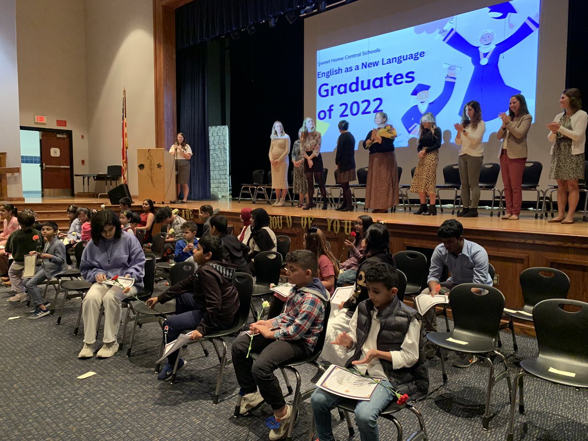 Kudos to our great team of ENL teachers and recognition of students for their hard work at tonight’s ceremony.