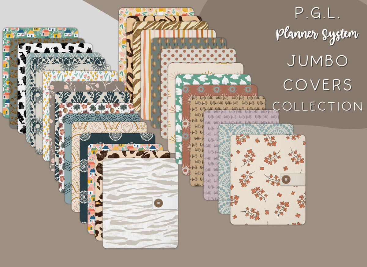 pglplanners's tweet photo. Excited to share the latest addition to my #etsy shop: Jumbo Cover Collection Digital Planner Covers Fall covers boho Covers planner png planner Notebook Covers Android Samsung Notes Goodnotes https://t.co/8YJ5CumxbN #plannercovers #faithplanner #digitalplanner #cuteco https://t.co/ccznNXbDg0