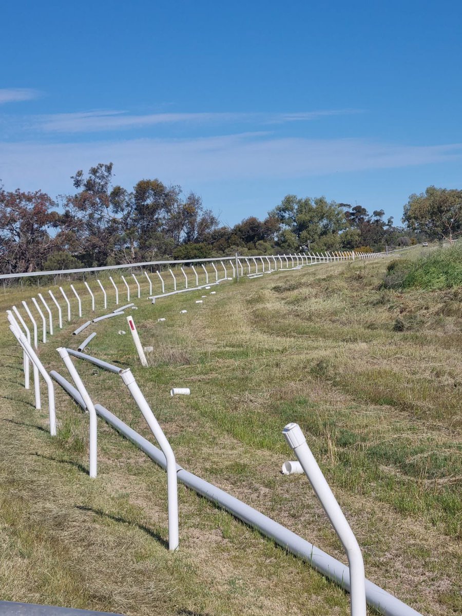 Mingenew Turf Club are full steam ahead in installing new railings 🐎 prepping for the 2023 event in March!

Have you got this date in your diary yet?

📅 Saturday, 11th March 2023

#100yearsofracing #march2023 #lockthedatein