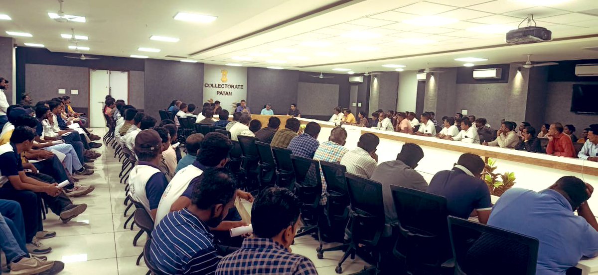 Pradipsinh Rathod (@pradipsinhrathd) on Twitter photo Detailed final briefing under the guidance of <a href="/Bhupendrapbjp/">Bhupendra Patel</a> <a href="/sanghaviharsh/">Harsh Sanghavi</a> <a href="/pkumarias/">Pankaj Kumar</a> <a href="/CollectorPatan/">Collector Patan</a> <a href="/DDO_PATAN/">DDO PATAN</a> to Officials en route to #36thNationalGames
-Ensuring safe,sound,pleasant & enthusiastically spirited Participation of the District Youth at #NarendraModiStadium Detailed final briefing under the guidance of <a href="/Bhupendrapbjp/">Bhupendra Patel</a> <a href="/sanghaviharsh/">Harsh Sanghavi</a> <a href="/pkumarias/">Pankaj Kumar</a> <a href="/CollectorPatan/">Collector Patan</a> <a href="/DDO_PATAN/">DDO PATAN</a> to Officials en route to #36thNationalGames
-Ensuring safe,sound,pleasant & enthusiastically spirited Participation of the District Youth at #NarendraModiStadium