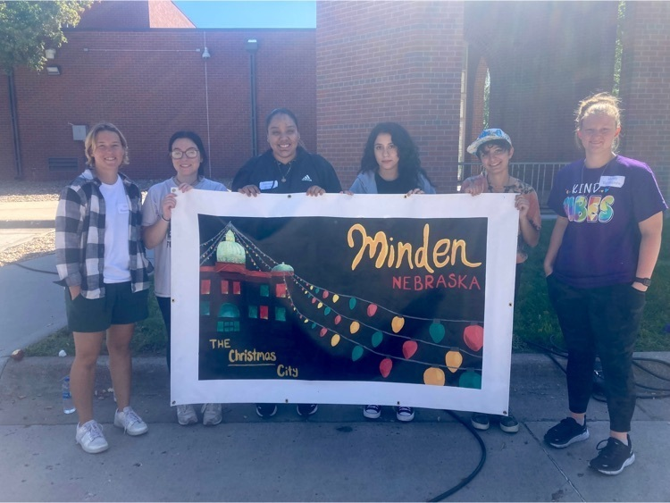 Check out their beautiful mural! The theme this year was to create a postcard that represents your home town.