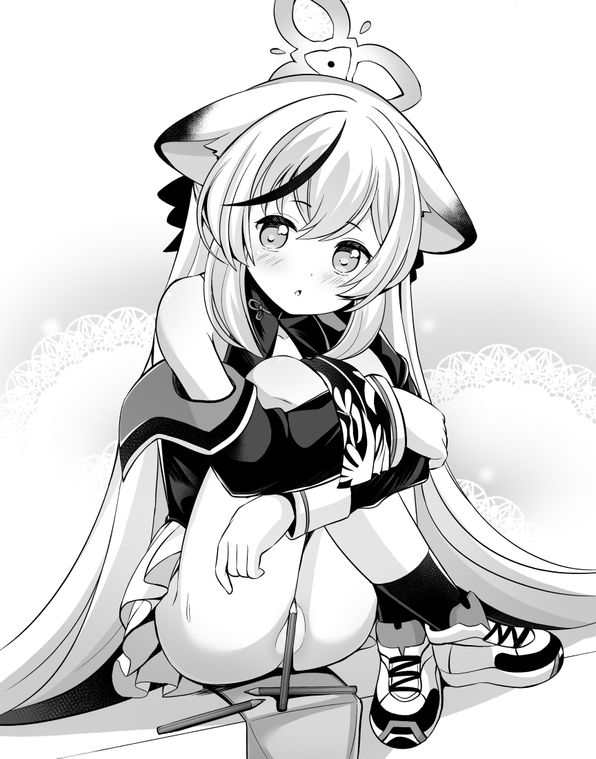 #今月描いた絵を晒そう
ブルアカに脳を破壊された月間だった 