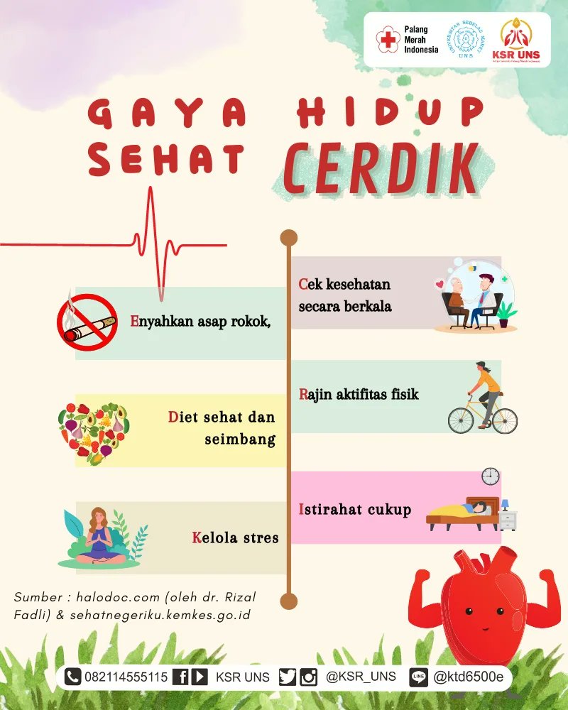 KSR_UNS's tweet photo. #WorldHeartDay #HariJantungSedunia #UseHeartForEveryHeart #CegahPenyakitJantung #Kardiovaskular #JantungSehat #UniversitasSebelasMaret #PMISelaluBantu #PMISolo #KSRUNS https://t.co/gkC6haT3Vh