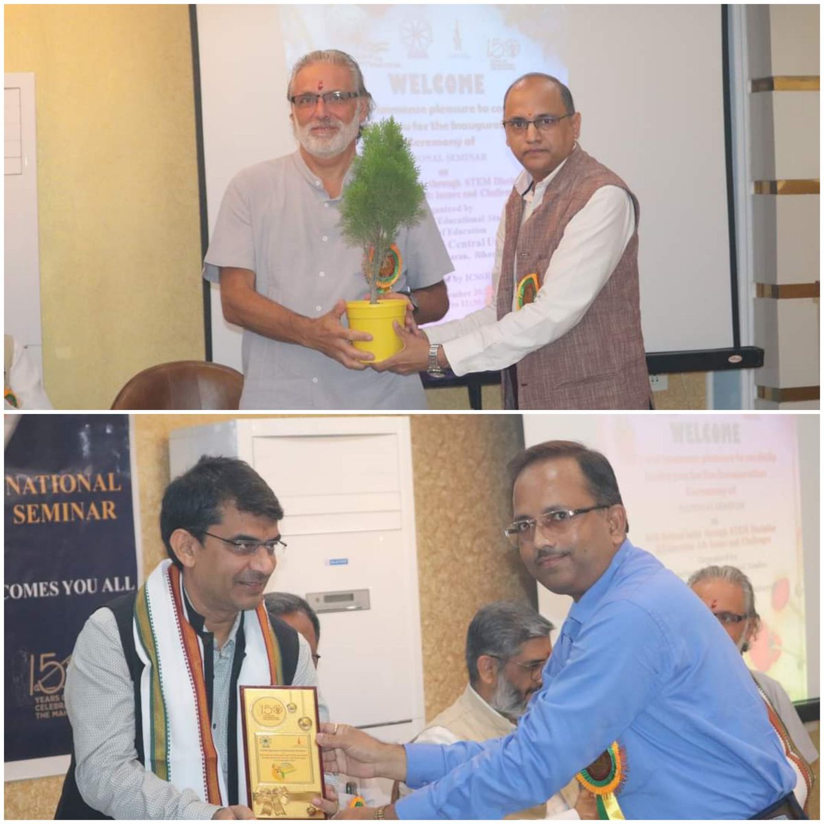 PathlothOmkar's tweet photo. A University at Bapu's Karmabhoomi, Champaran (@MGCUBihar-Emerging Central University of India). Department of Educational Studies,@soemgcu-expanding its horizons rapidly in Research, the thrust areas like STEM Education.@Prof_Asheesh,@icssr,@DrMukeshkr,@ugc_india,@officecmbihar https://t.co/ddNSTBhnpO