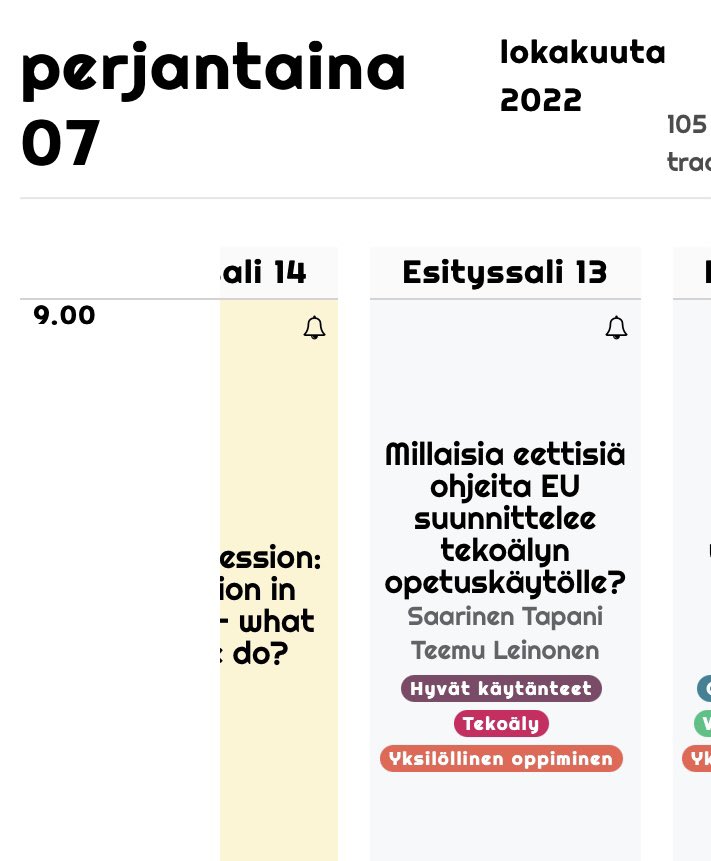 TapaniTapani's tweet image. Ensi viikolla tavoitteena #itk-konferenssi. #itk2022