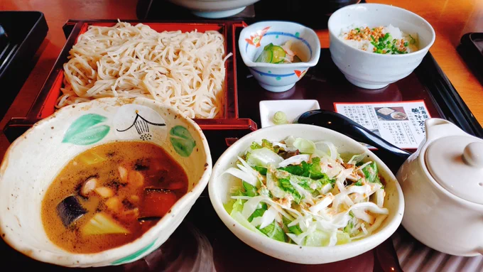 お蕎麦美味しかった 