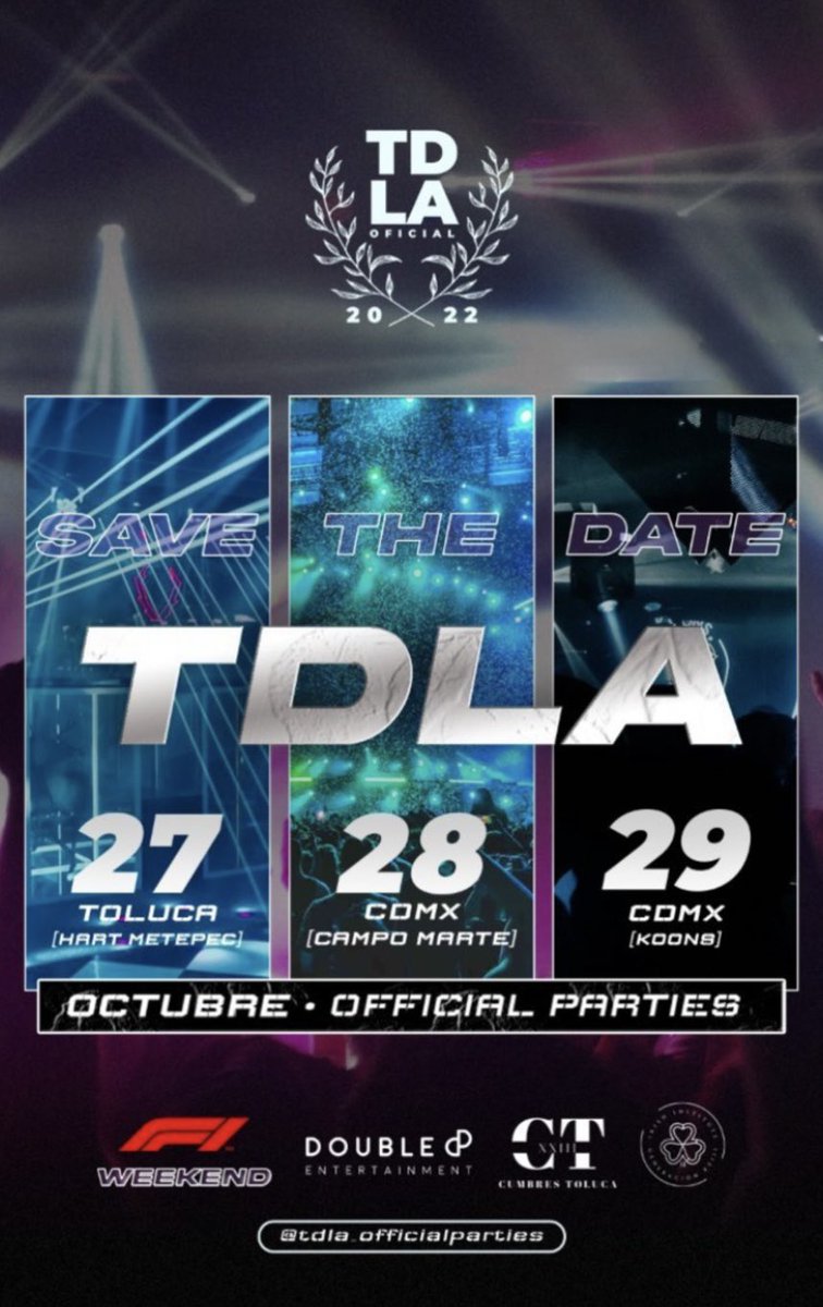 LegiosLife's tweet photo. fyi TDLA official parties https://t.co/YPVAhiEbq9