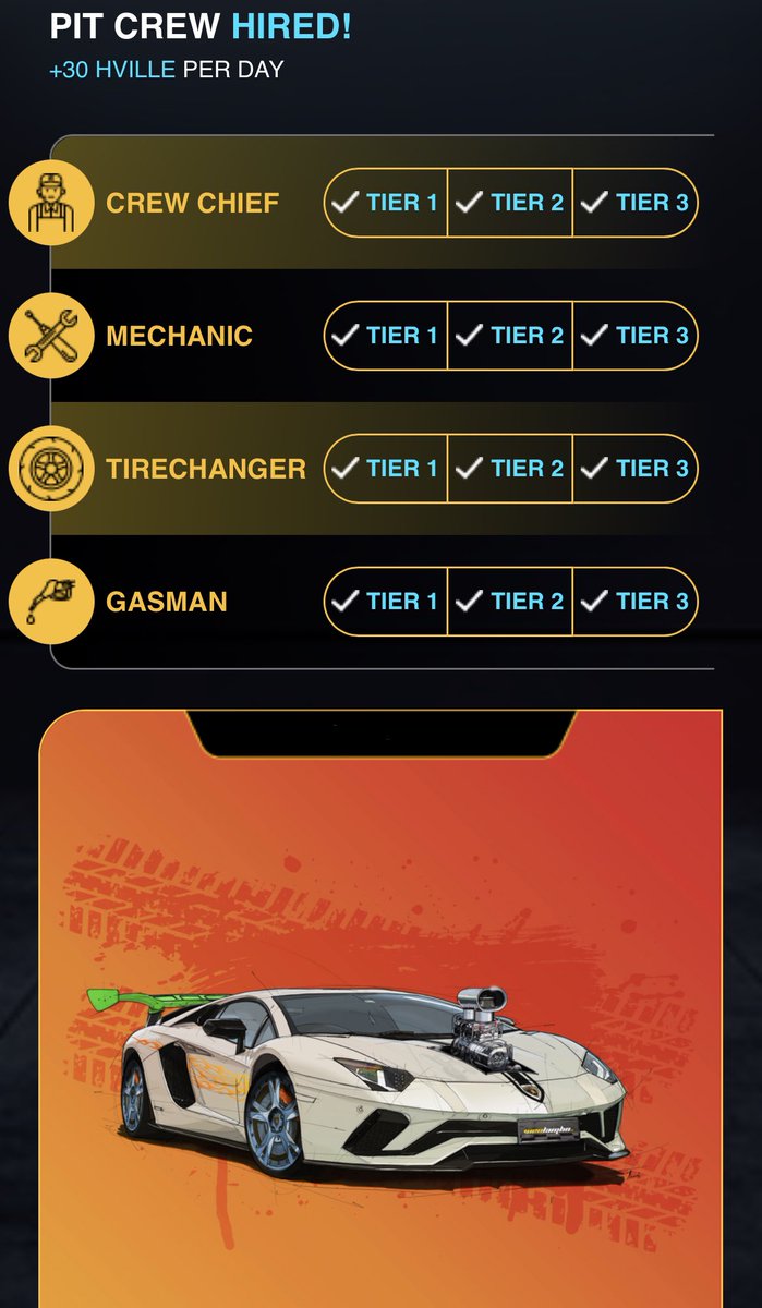 To celebrate another milestone we are giving away a MAX SPEED WENLAMBONFT. Earning 30 $HVILLE a day &amp; comes with another 159 locked $HVILLE 

Rules
1. RETWEET 
2. Join discord discord.gg/G9b2tZr7W3
Ends 10/5/2022
Winner picked from Discord who's completed 1.
#Giveaway #nft