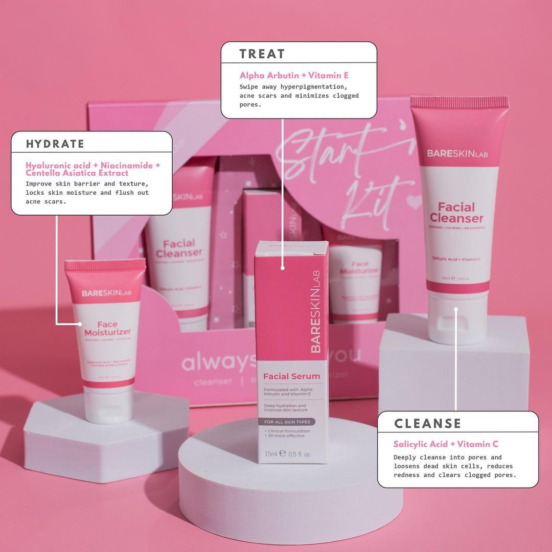 bareskinlab's tweet photo. Nak dapat start’r kit bareskinlab ni for free? Join our giveaway on instagram here 👉🏻 https://t.co/GqeXlcvO3R . 5 winners will be choose by 4/10/2022. 
#giveaway #freeskincare https://t.co/uPcy84cW09