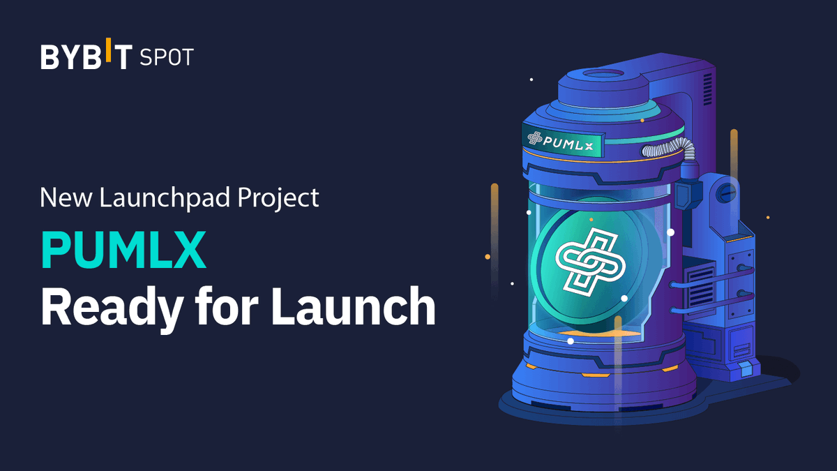 pumlhealthio's tweet photo. We are delighted to announce that $PUMLx will be supported by @Bybit_Official launchpad! 🚀

Bybit is the world's fastest-growing cryptocurrency exchange and trading platform, trusted by millions of users globally. https://t.co/WhTnqED9AY