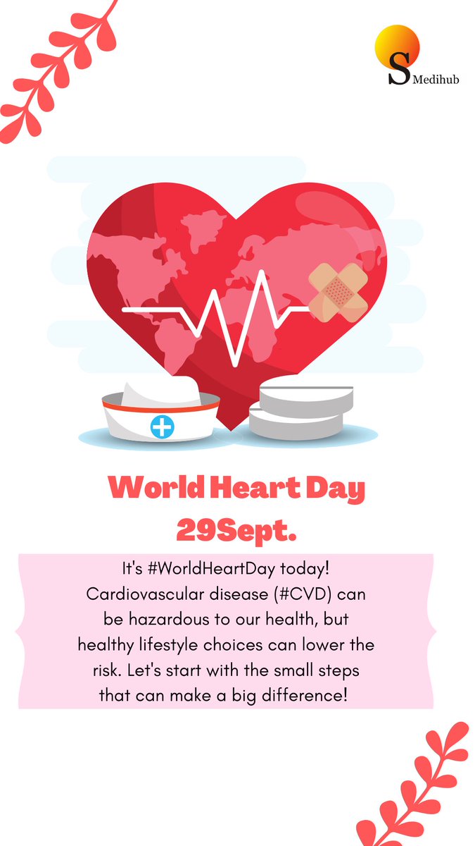 SMedihub's tweet photo. Life is more beautiful and more fun when you have a heart that beats right. So encourage your loved ones to go for a heart checkup this #WorldHeartDay for a smooth life ahead. lets pledge to care a little more about our Heart's wellbeing, spread awareness about it. https://t.co/E4YnXOl95W