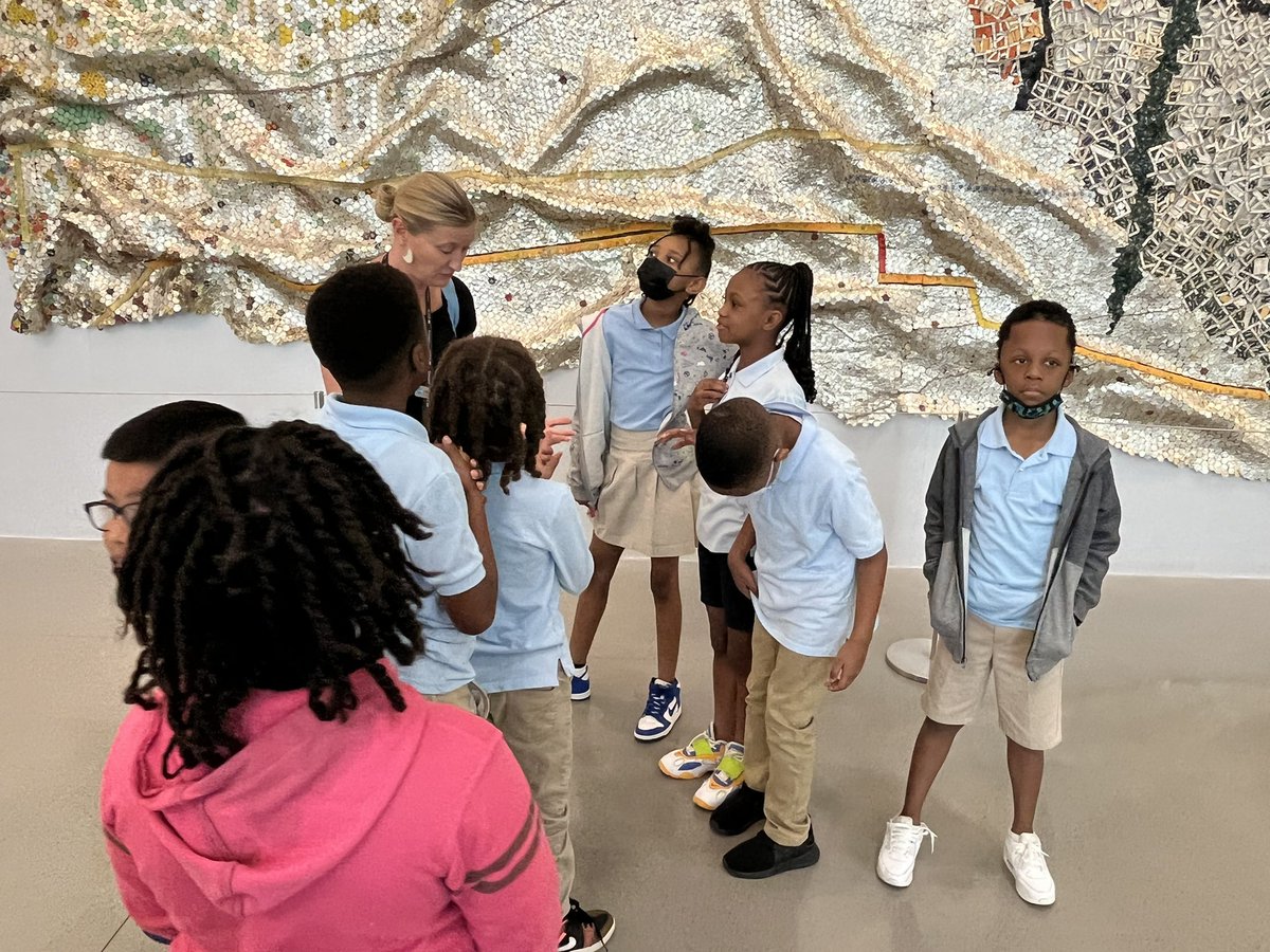 Growing_In_3rd's tweet photo. Today 3rd grade took a trip to the Museum of Fine Arts! They had a blast visualizing, piecing together pieces from exhibits, identifying materials and shapes used for artwork, and simply having discussion with our docent. @AthertonES @HoustonISD @HISDElementary2 @MFAH https://t.co/DFSOdMcZP8