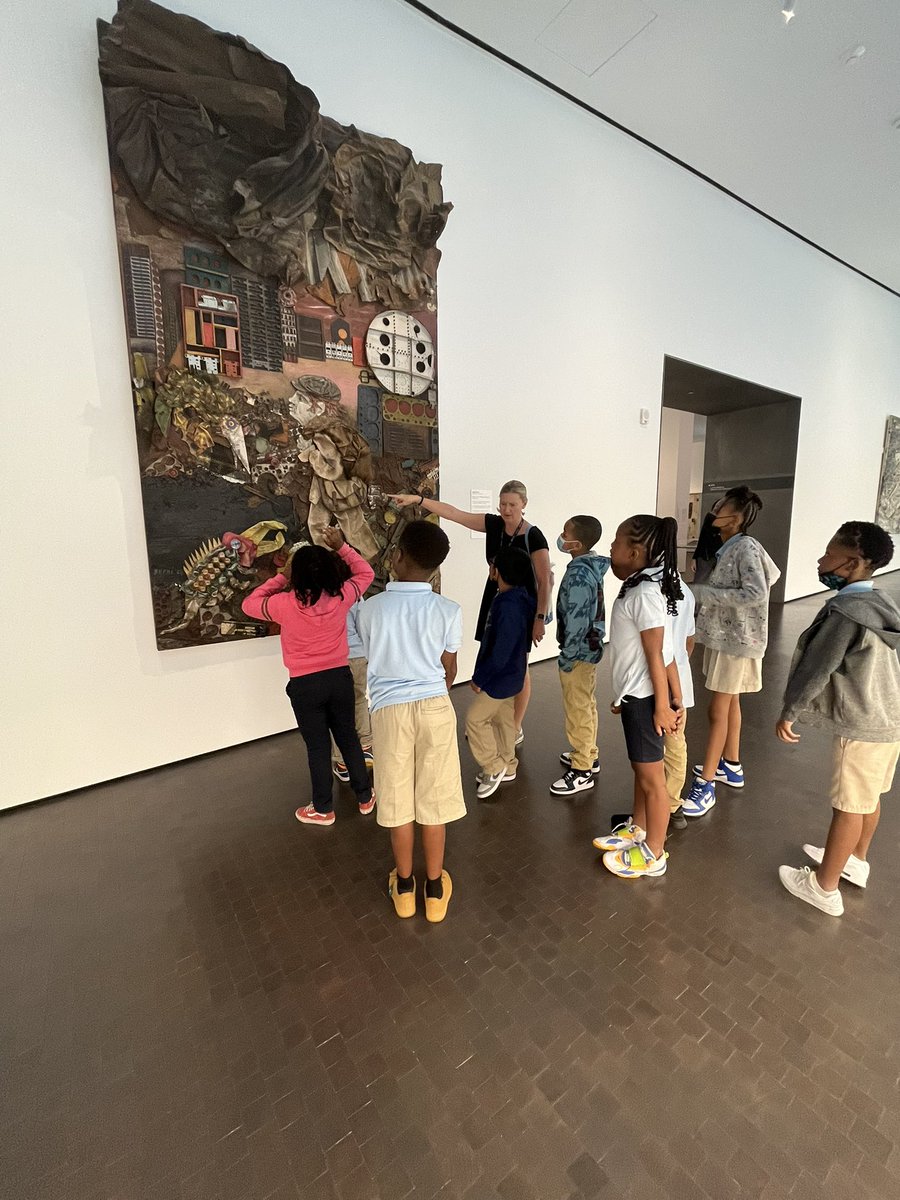 Growing_In_3rd's tweet photo. Today 3rd grade took a trip to the Museum of Fine Arts! They had a blast visualizing, piecing together pieces from exhibits, identifying materials and shapes used for artwork, and simply having discussion with our docent. @AthertonES @HoustonISD @HISDElementary2 @MFAH https://t.co/DFSOdMcZP8