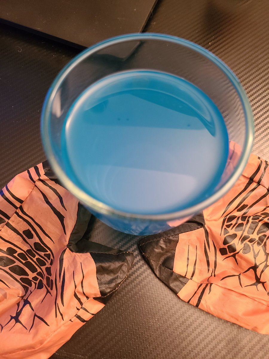 TeaInChat's tweet image. Blue drink is the best drink