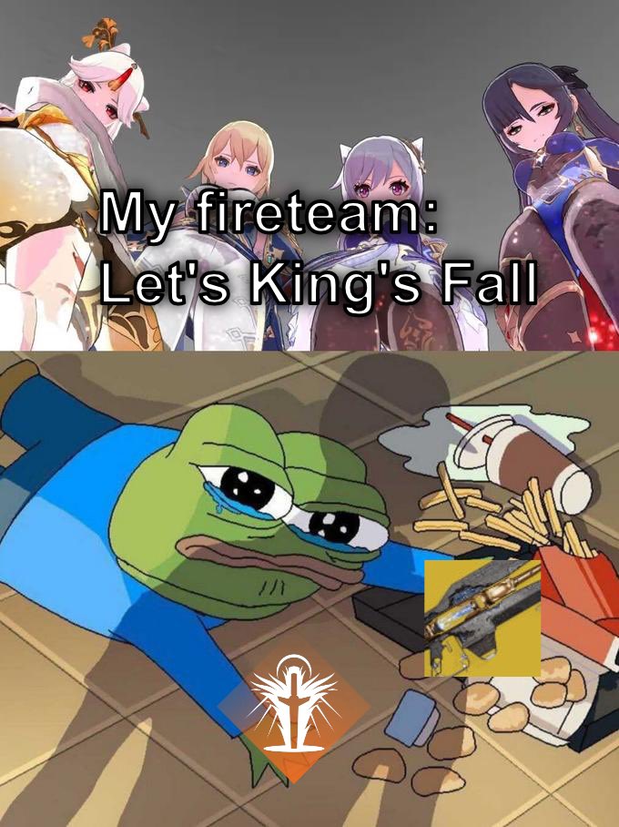 AriDeadYet's tweet photo. Thanks for the meme @KoalaKactus
#Destiny2 #KingsFallRaid https://t.co/HbjkwUmTAM