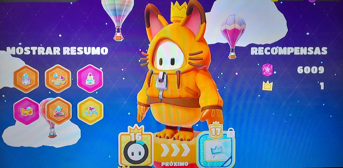 DiegoRiani's tweet photo. Muito feliz aqui !!!! 🥳
@fallguys_br #fallguysbr https://t.co/GwaRmc3d1m