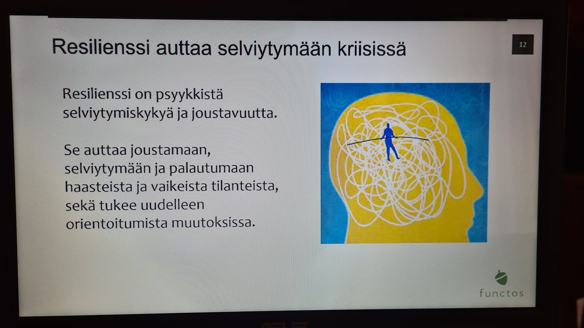 KatiKeronen's tweet photo. Kriisiviestinnän tehtävä on vahvistaa yhteisön resilienssiä. Viisaita sanoja @HashTane #JAT #viestintäpäivät https://t.co/Y11VD8GT1K