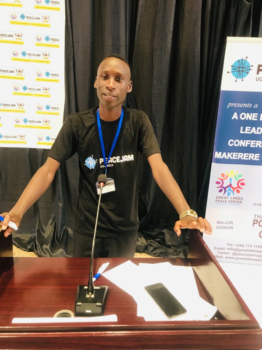 PeacejamUganda2's tweet photo. INTRODUCING OUR PEACEJAM MENTORS: Rutasirara Arnold.

@SilentYutt is a student of Laws at the Uganda Pentecostal University where he serves as Deputy Speaker of the Grotius Law Society. He is also a member of Africa Youth Leadership Forum &amp; Patriotism Club... https://t.co/eJrRsPcExf