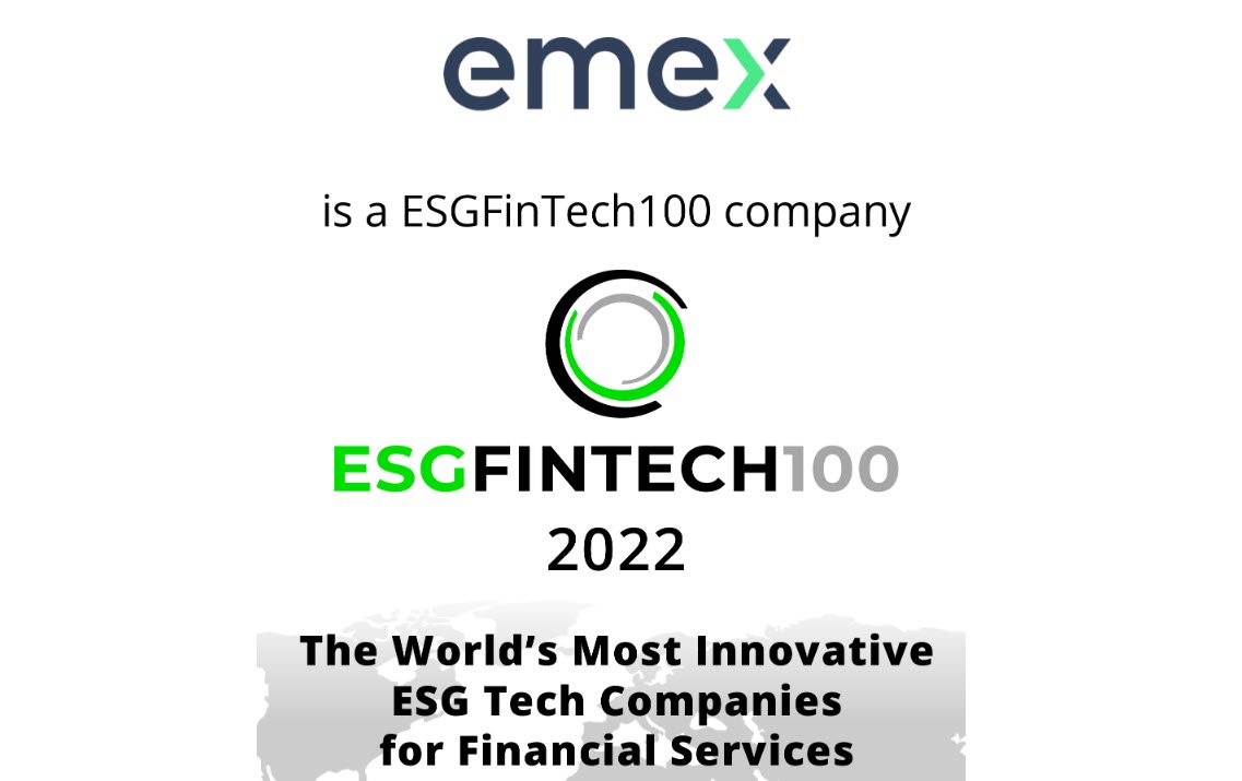 EmexSoftware's tweet photo. 🔝Emex has been included in the #ESGFinTech100🔝

Our platform and people makes Emex Software an industry-leading tech company, recognised for our innovative use of data reporting technology.

Thank you @Fintech_Global!

⬇️ Full report here https://t.co/PvuX5VYd7Q

#ESG #FinTech https://t.co/pL8bXxdUfX