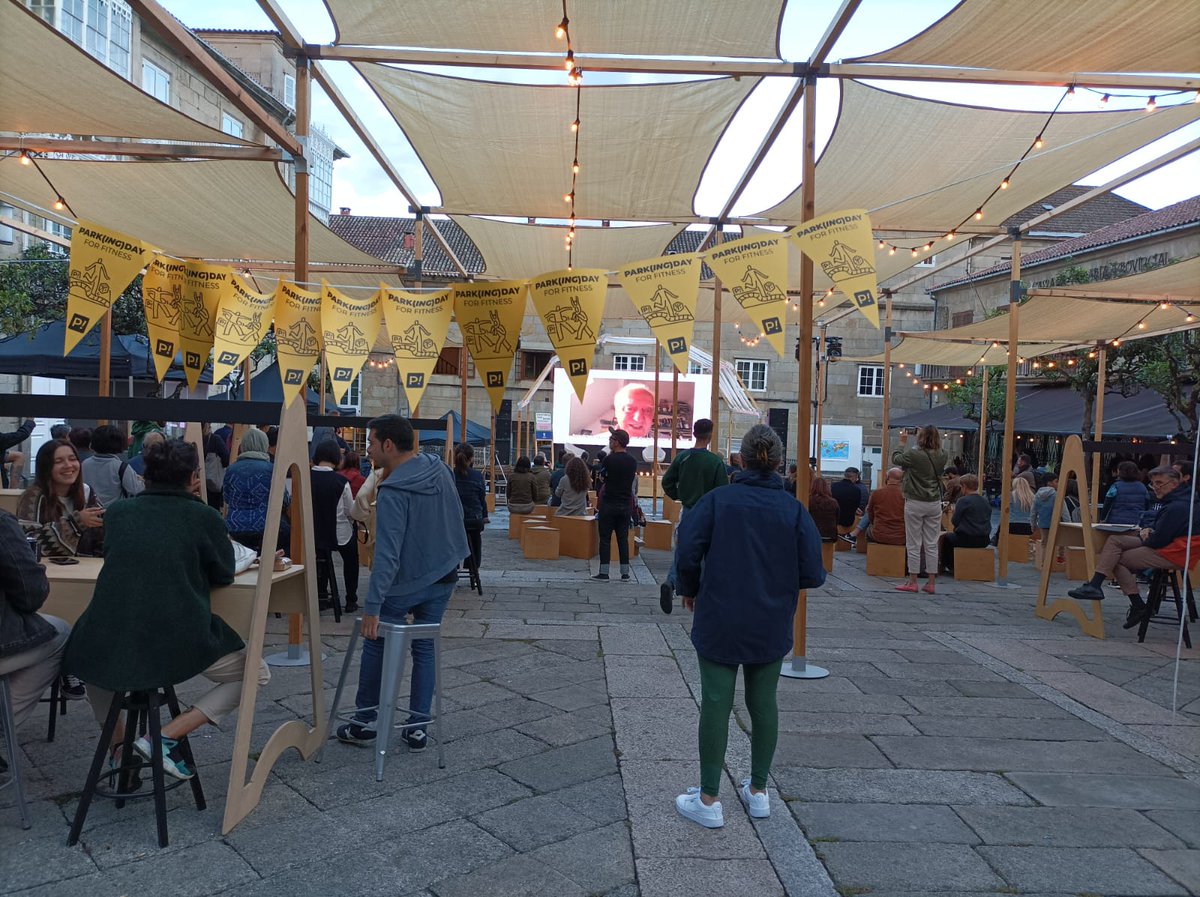 Die IPB ist zu Besuch auf der #PlacemakingWeekEurope   in der spanischen Kleinstadt #Pontevedra. An vier Tagen tauschen sich Fachleute in Workshops, Panels über Konzepte und Ideen für eine #bessereStadt aus. 🌐💡