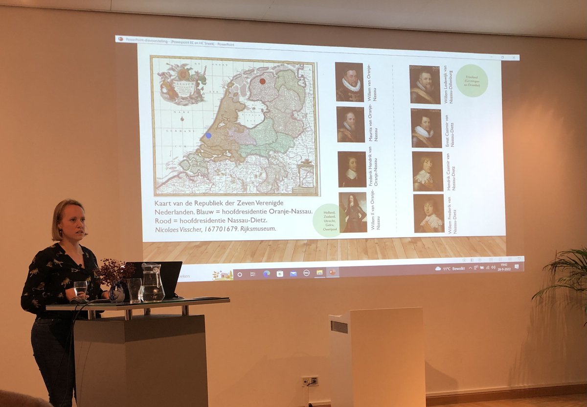 Gisteren was de tweede lezing van onze jubileumreeks. @NLidewij hield een mooi betoog over twee stadhouders Ernst Casimir en Hendrik Casimir I van Nassau Dietz in <a href="/museumsneek/">Fr. Scheepv. Museum</a>