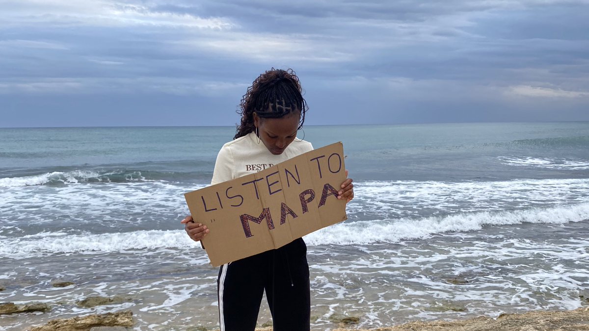 joanandclare1's tweet photo. Listen to the most affected people and areas. We cannot adapt to loss and damage. #ClimateFinance #climatejusticecamp @Greenpeace @Riseupmovt https://t.co/b0auU5o0Gs