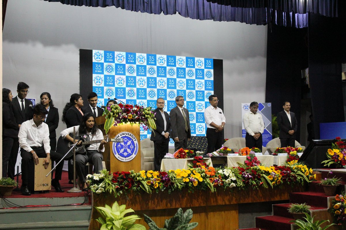 ximb_official's tweet photo. As one of the premier B-Schools in the nation, Xavier Institute of Management, Bhubaneswar, formally inaugurated the 4th edition of its flagship event, Business Excellence Summit 2022, with the lighting of the lamp by Col. Atanu Guru & other dignitaries.
#XIM #BES22 #35yearsofXIM https://t.co/PNZQRZ8KAU