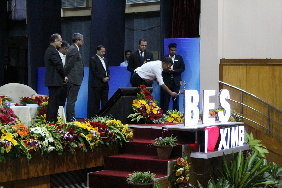 ximb_official's tweet photo. As one of the premier B-Schools in the nation, Xavier Institute of Management, Bhubaneswar, formally inaugurated the 4th edition of its flagship event, Business Excellence Summit 2022, with the lighting of the lamp by Col. Atanu Guru & other dignitaries.
#XIM #BES22 #35yearsofXIM https://t.co/PNZQRZ8KAU