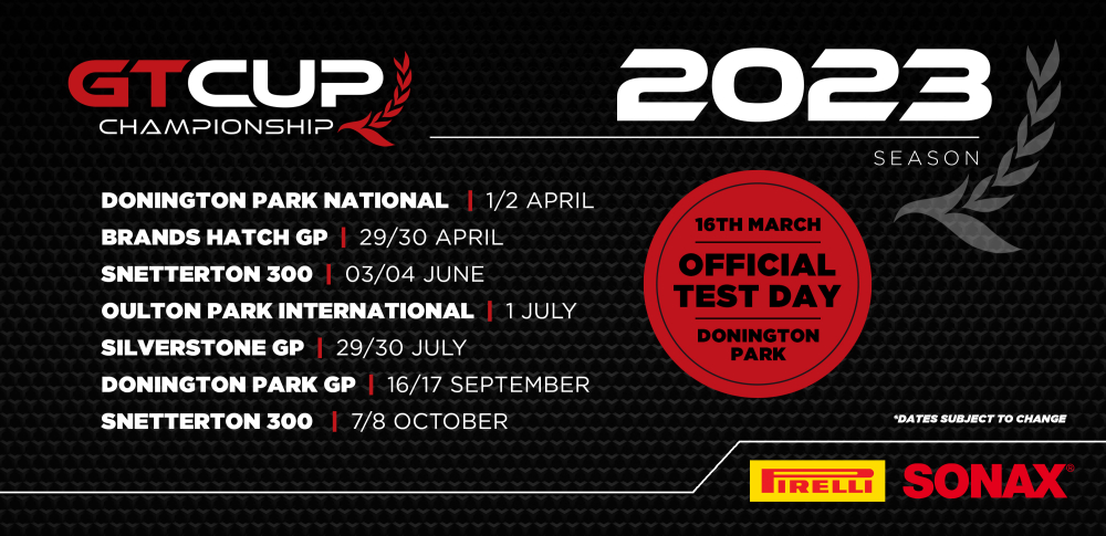 Good to see that our friends at <a href="/GTCUP/">GT Cup Championship🏆</a> have already announced a provisional 2023 calendar packed full of exciting circuits as ever!

gtcup.co.uk/news/article/p…