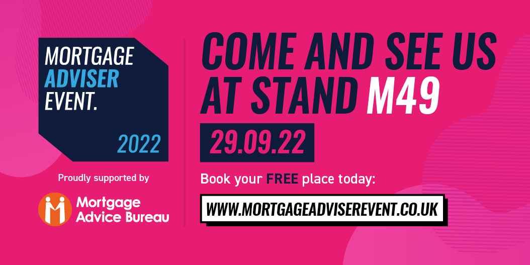 Today we are at the <a href="/AdviserEvent/">Mortgage Adviser Event</a> in Manchester. We’re on stand M49 so come and say hi! Our BDMs are waiting for you to pop by and have a chat. We can’t wait to see you! Comment below if you are there today. #MAE22 #mortgageadviser