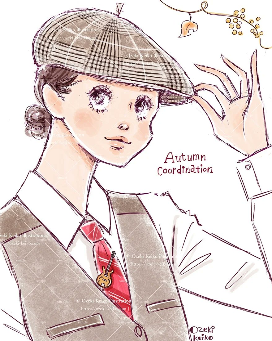 ハンチング帽 のイラスト マンガ コスプレ モデル作品 15 件 Twoucan