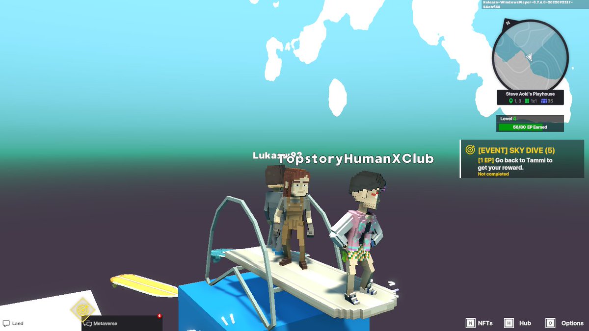 sandy120014's tweet photo. @TheSandboxGame @steveaoki I just participated in the #SandboxAlphaS3Giveaway for a chance to win 500 SAND! Found the high diving board in @steveaoki's Playhouse, check out my screenshot below!
👇

 lets dive! https://t.co/9Fwo63UYDL