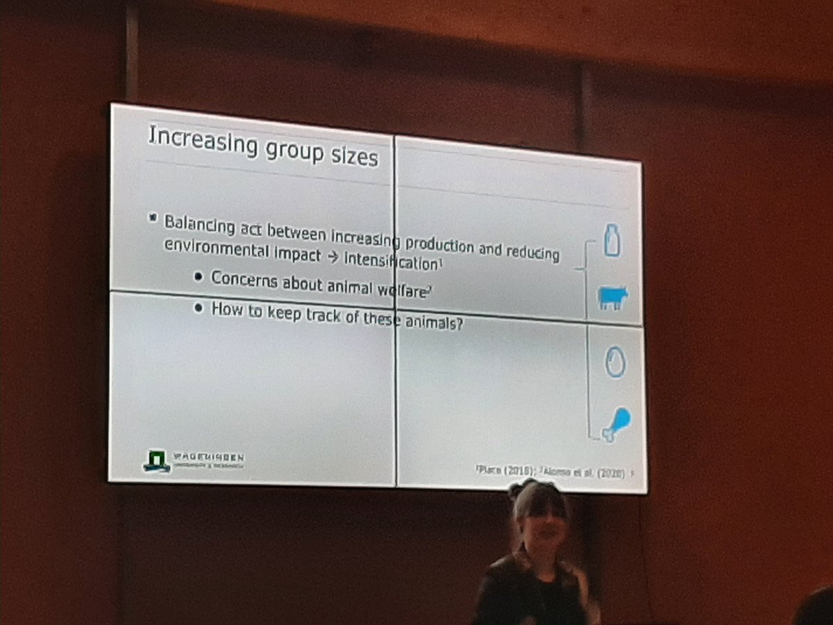 .<a href="/malouvdsluis/">Malou van der Sluis</a> <a href="/WURlivestock/">WUR Livestock</a> #wur_abg presents different strategies for individual tracking, indicating that the best approach is very dependent on the environment and animal characteristics. Symposium #IMAGEN <a href="/Breed4Food/">Breed4Food</a> #WIAS