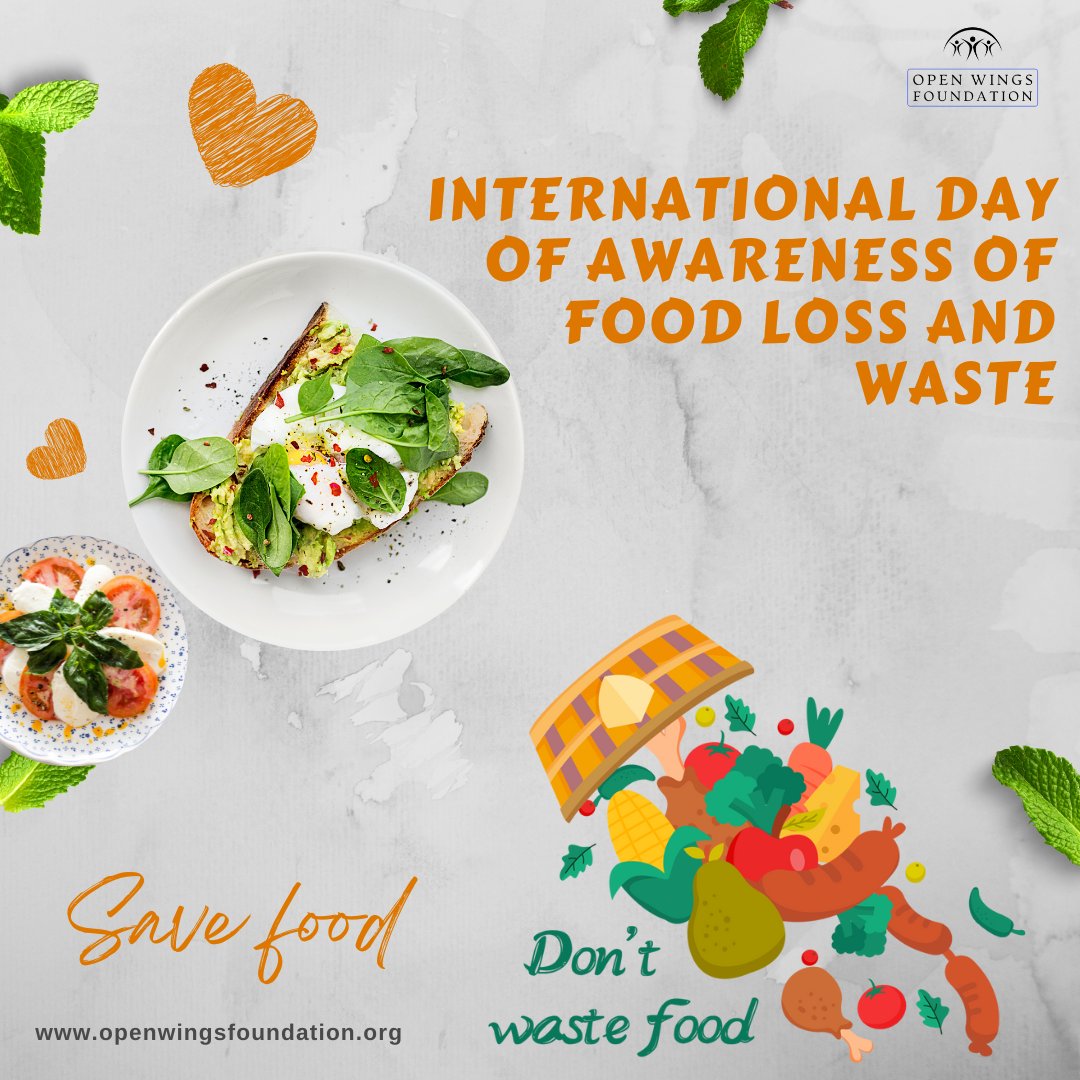 Openwings8's tweet photo. It's the International Day of Awareness of Food loss and Waste today!
#food #savefood #dontwastefood #foodloss #foodbank #savefoodnowaste #internationaldayofawarenessoffoodlossandwaste #sharefood #openwingsfoundation #ngo #volunteer #education #environment #donation https://t.co/Q5JjM0T7Bc