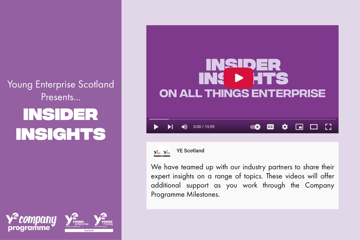 In this episode of @YE_Scotland's Insider Insights video series, Dr Emilee Simmons, @StrathBusiness, outlines what a Social Enterprise is and what that will mean for you and your team should you choose it as your business model Watch now: bit.ly/3SHPAUt