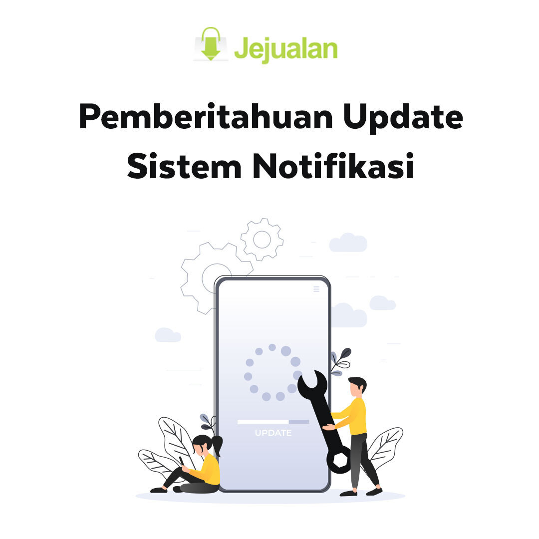 Jejualan's tweet photo. Halo Kanca Jejualan 🥰

Saat ini sedang ada pemeliharaan sistem notifikasi Jejualan dengan estimasi 2x24 jam. 

Apabila ada yang ingin ditanyakan selama proses pemeliharaan silakan menghubungi Kami di nomor Whatsapp 081578200200, ya! Terima kasih 🙌🙌

#jejualan #kancajejualan https://t.co/aJSGIIC8cR
