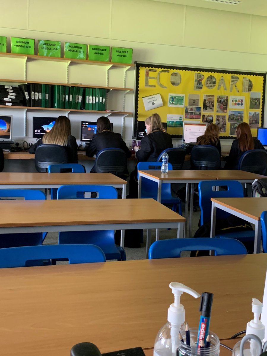 Our senior girls hard at it on Tuesday afternoon with Mrs Sharkey researching #sustainable businesses <a href="/OLSPHigh/">OLSP</a> <a href="/Future_Asset/">Future Asset</a> #whoruntheworld #girlsgirlsgirls